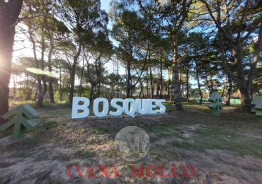 LOTE EN VENTA BARRIO BOSQUES PINAMAR - CON PROYECTO